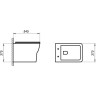 Унитаз BELBAGNO BB248CHR-SM